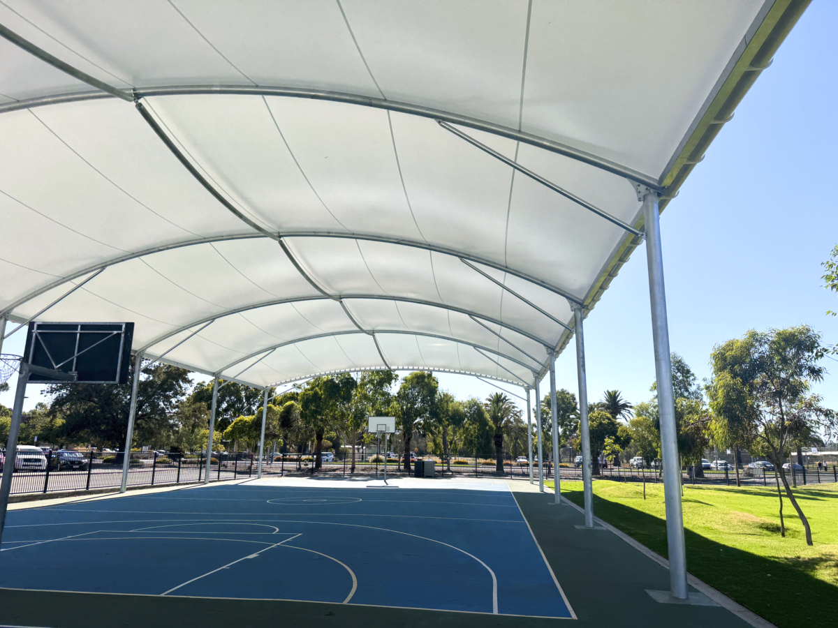 Barrel Vault Shade Structure - Weathersafe South Australia