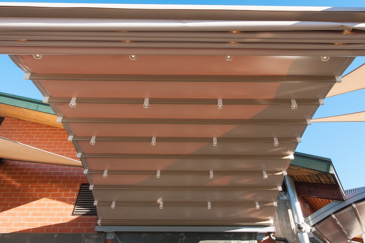 Retractable motorised roof Adelaide South Australia