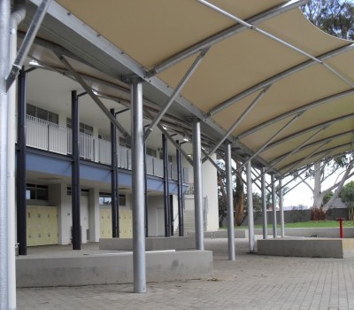 Cantilever structure Nazareth College school Flinders Park City of Charles Sturt SA