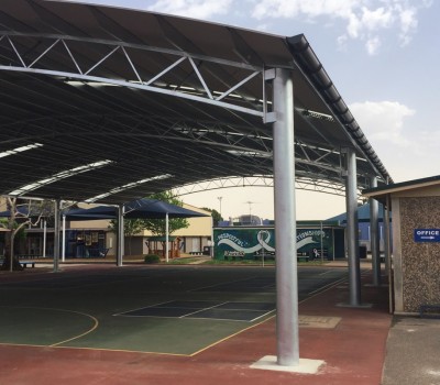 COLA shelter Elizabeth Vale Primary School SA City of Playford